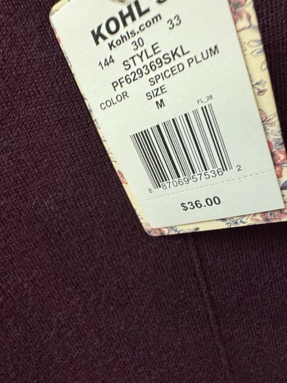 Pink Republic/Eddie Bauer,2 Sweaters $17Each,Rayon,Purple,Cotton Orange,Size M.! - Picture 12 of 16